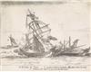JACQUES CALLOT Les Combats des Quatre Galeries.